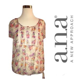 🔴 4/$20 Soft Semi-Sheer Blouse